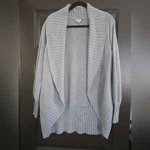 Haute Hippie Women's Gray Open Front Sweater Cardigan Size XS/S